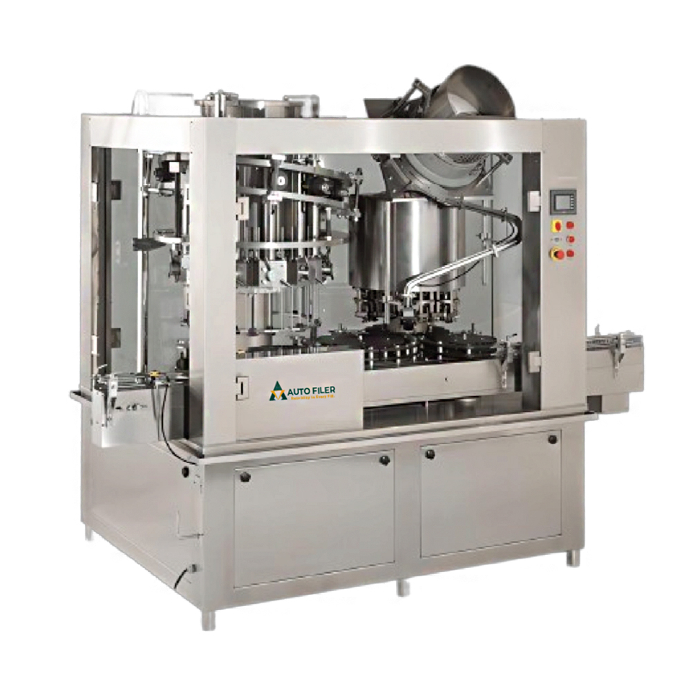 Rotary Piston Filling Cum Sealing Machine (Monoblock Type)