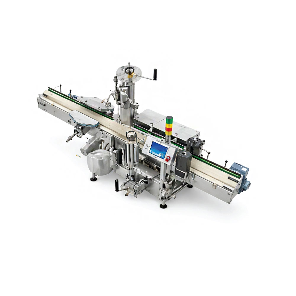 Self Adhesive Sticker Labeling Machine (For Flat Container)